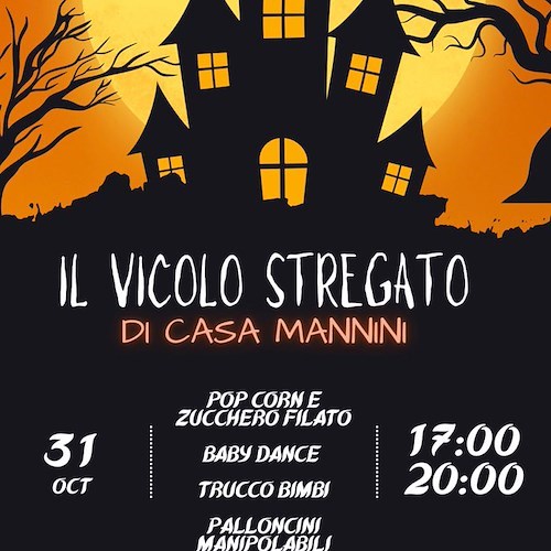 Maiori, “Il Vicolo Stregato”: 31 ottobre magia e divertimento in Via Casa Mannini