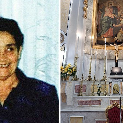 Lutto Anna Bottone a Maiori