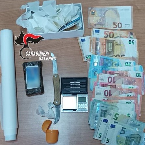 Mercato San Severino, spaccio di sostanza stupefacente: arrestato 17enne di Fisciano 