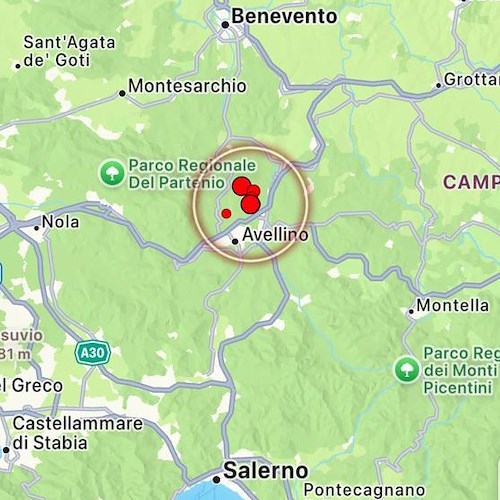 Montefredane, serie di scosse sismiche. Sindaco Aquino: “Situazione sotto controllo”