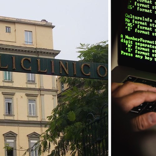 Napoli, ospedale Vanvitelli vittima di un attacco informatico con richiesta di riscatto