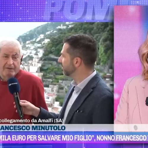 Nonno Francesco truffato ad Amalfi, la storia a lieto fine raccontata su Canale 5 /VIDEO