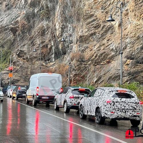 Nuova Alfa Romeo Tonale, dopo la presentazione ufficiale continuano i test in Costiera Amalfitana /Foto Gallery