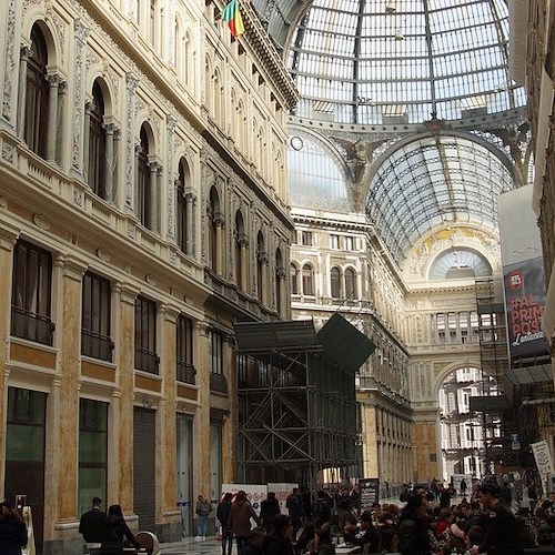 Galleria Umberto I di Napoli <br />&copy; tomek999 su Pixabay