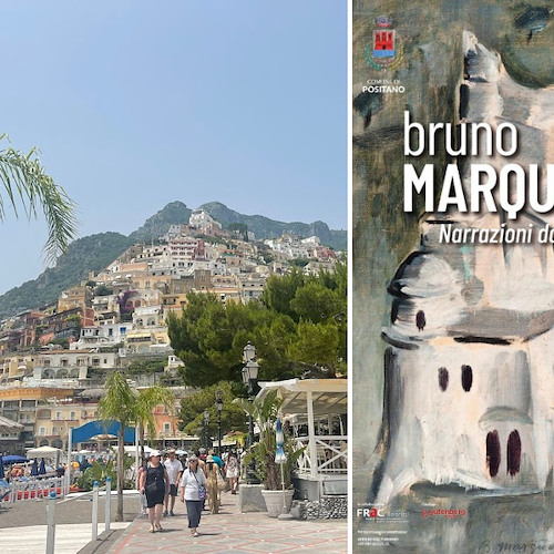 Positano omaggia Bruno Marquardt: in mostra le opere realizzate dall'artista dal suo arrivo nella Città Verticale 