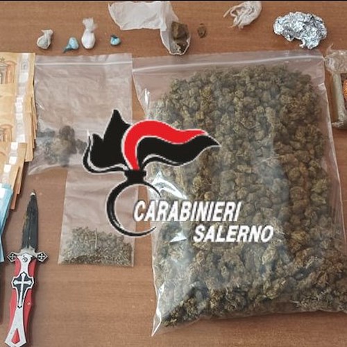Quattro arresti nel Salernitano per detenzione ai fini di spaccio di sostanza stupefacente