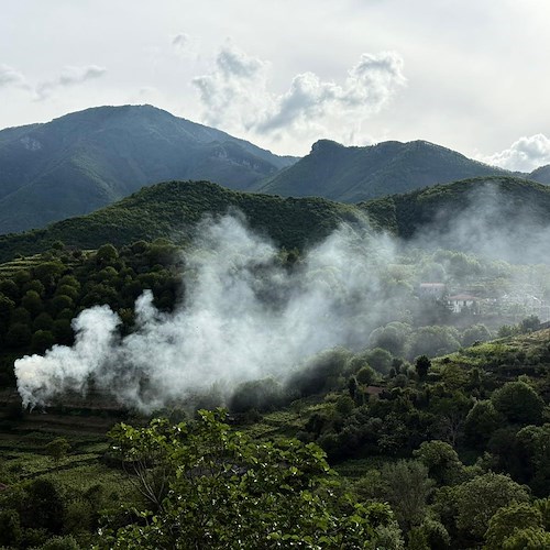 Ravello, al via la bruciatura di sterpaglie: regole in vigore dal 1° ottobre