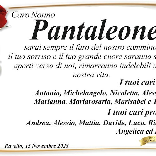 Lutto Palumbo a Ravello