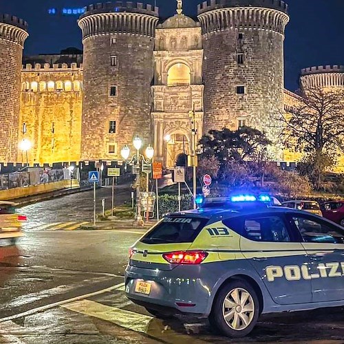 Polizia a Napoli<br />&copy; Polizia di Stato