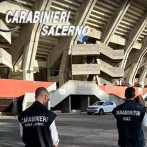 Carabinieri allo Stadio Arechi <br />&copy; Carabinieri di Salerno