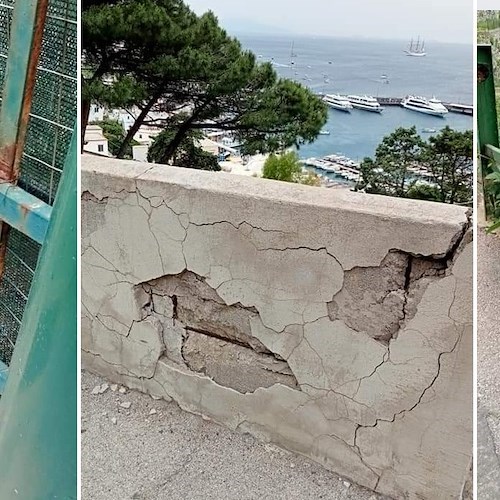 Ringhiera ceduta a Capri<br />&copy; Francesco Emilio Borrelli