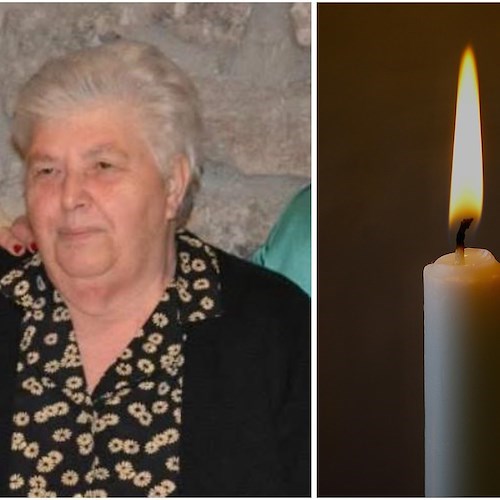 Tramonti piange la scomparsa della signora Erminia, madre dell’ex sindaco Antonio Giordano