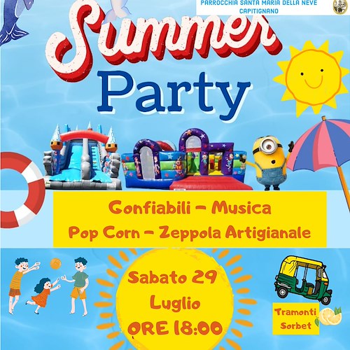 Un'esplosione di divertimento alla "Summer Party" di Tramonti: 29 luglio gonfiabili e musica a Capitignano
