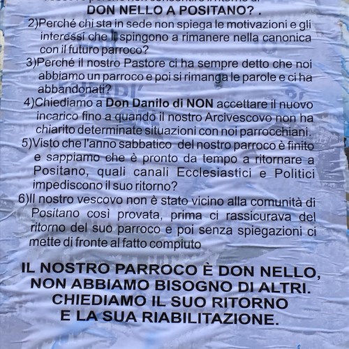 Un manifesto firmato invoca il ritorno di don Nello
