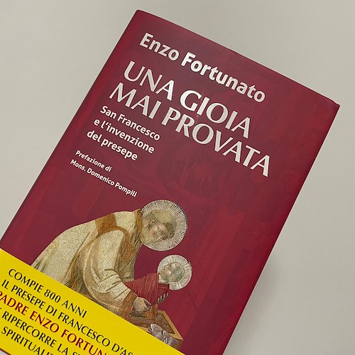 “Una gioia mai provata”, 25 marzo Padre Enzo Fortunato presenta il suo ultimo libro a Positano