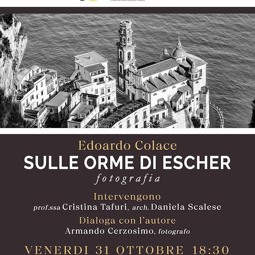 Vietri Sul Mare, Edoardo Colace presenta “Sulle orme di Escher” per gli Incontri di Cultura della Congrega Letteraria