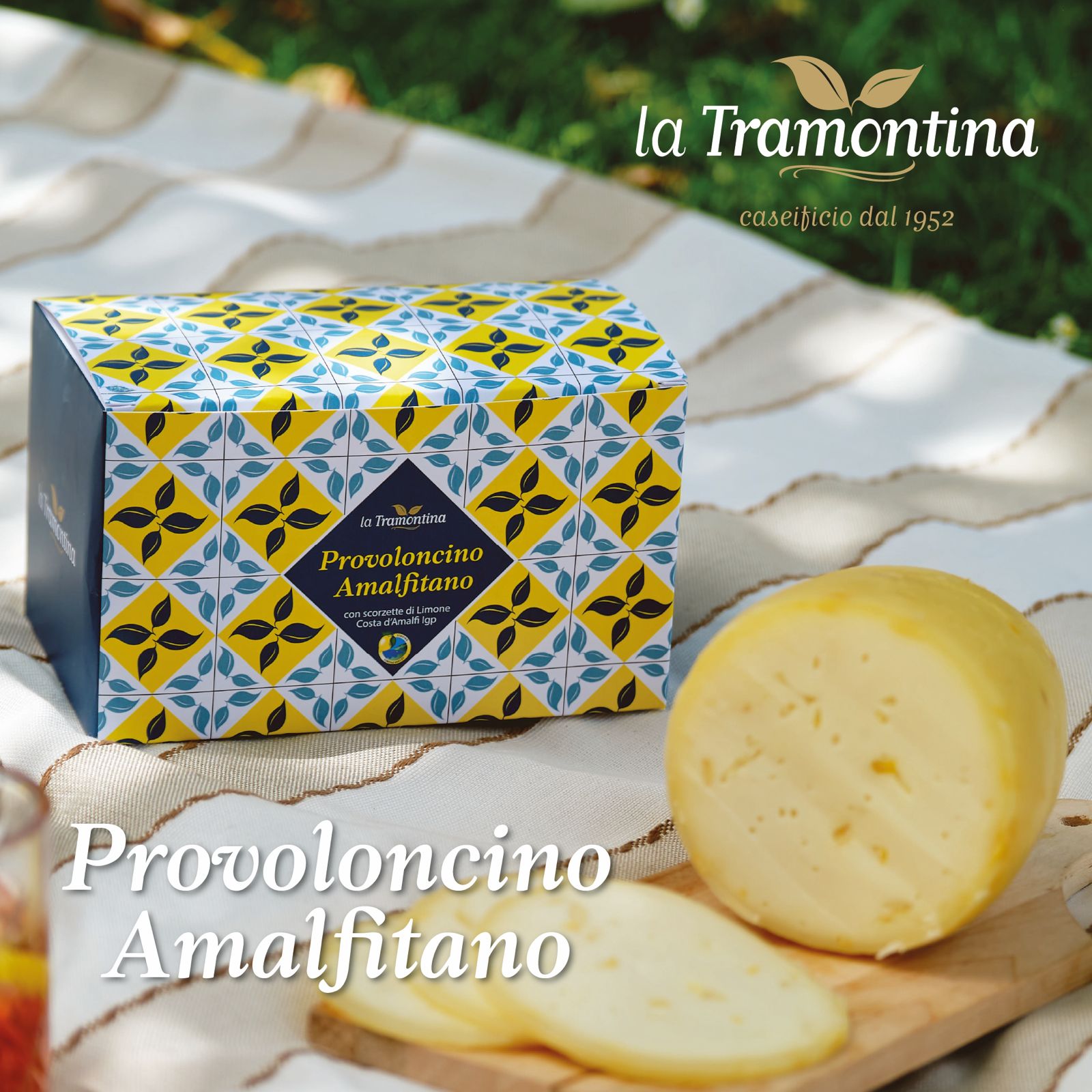 Provoloncino Amalfitano, con scorzette di Limone Costa d'Amalfi IGP firmato 